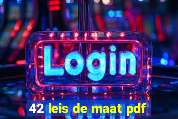 42 leis de maat pdf